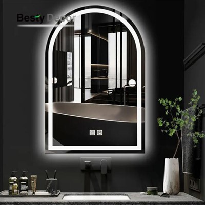 Vieds sienas LED spogulis